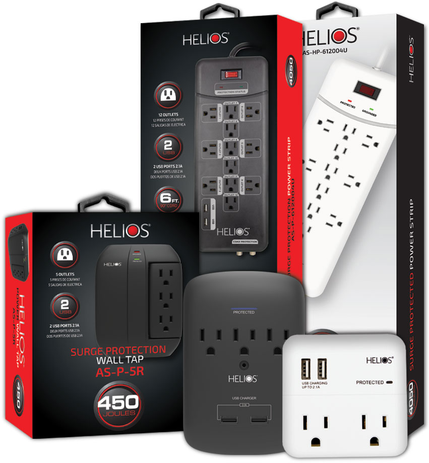 Helios retail product packaging