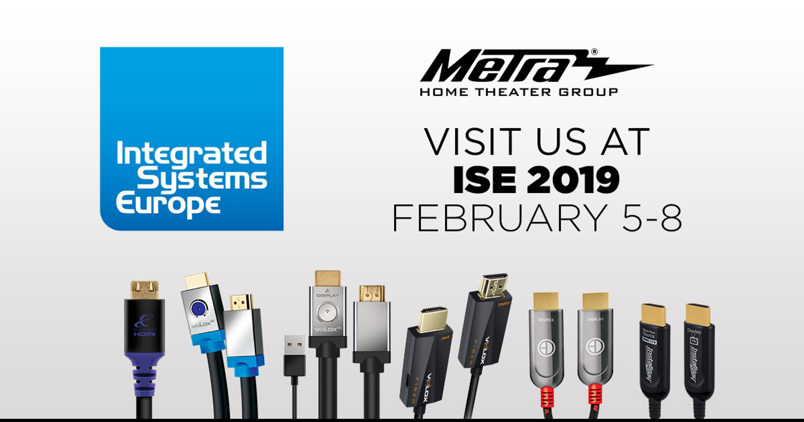 Metra Home Theater Group® Showcases 24Gbps HDMI® Cables at ISE 2019 featured image