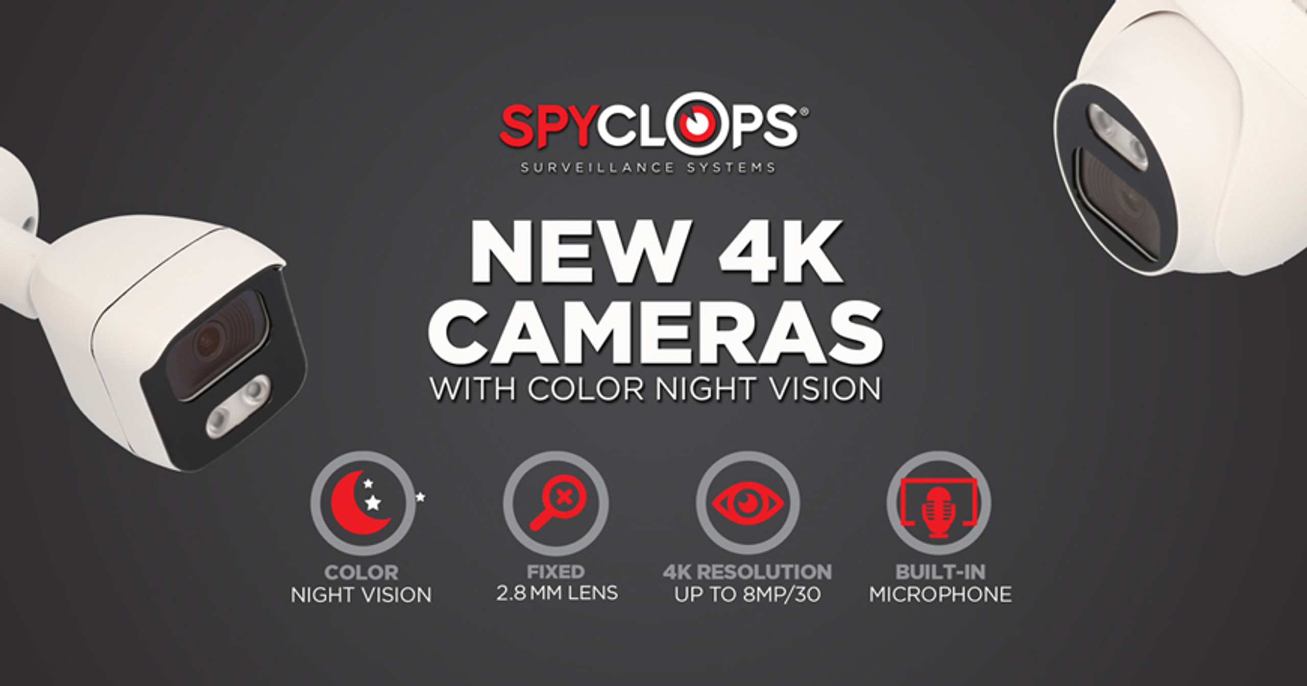 MetraAV™ Ships New Spyclops 4K Surveillance Cameras with Color Night Vision featured image