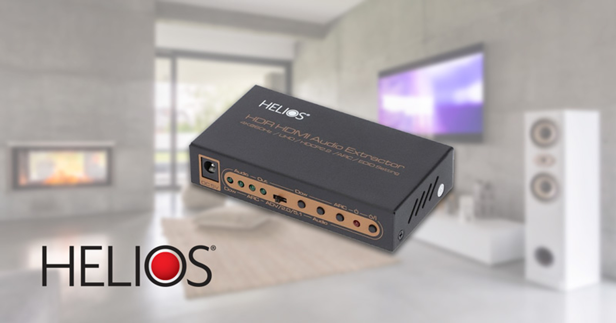 New Helios® HDMI® 2.0 Audio Extractor Now Shipping from Metra® featured image